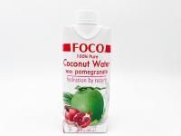 Вода кокосовая FOCO гранат 330мл