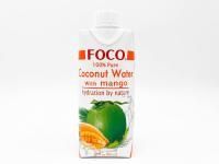 Вода кокосовая FOCO манго 330мл