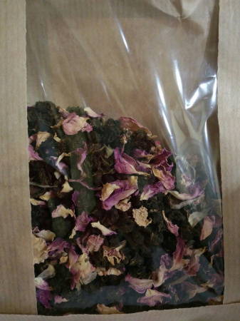 Иван чай гранулированный с лепестками розы 50г