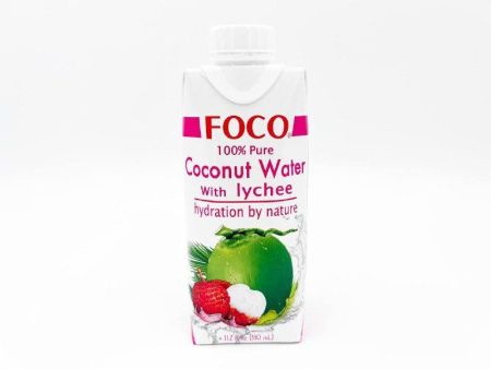 Вода кокосовая FOCO личи 330мл